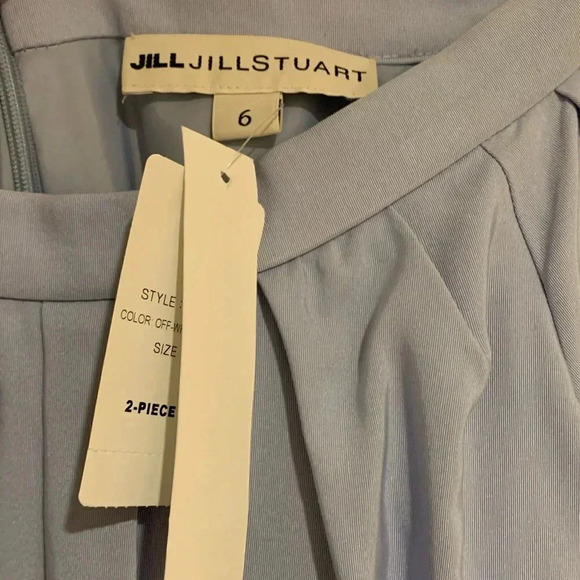 JILL STUART NWT 2 Piece Dress Faille Maxi Ball Skirt Bustier Crop Top - Picture 5 of 9
